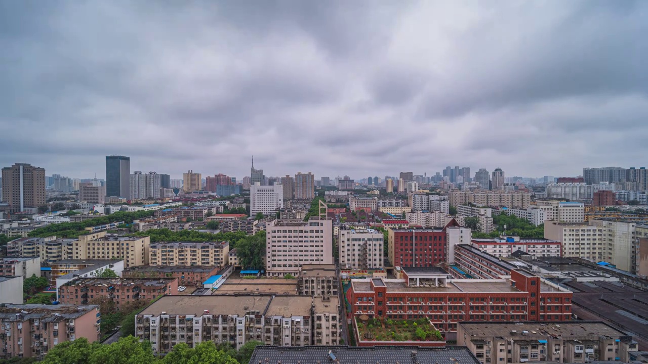 郑州市中心视频素材