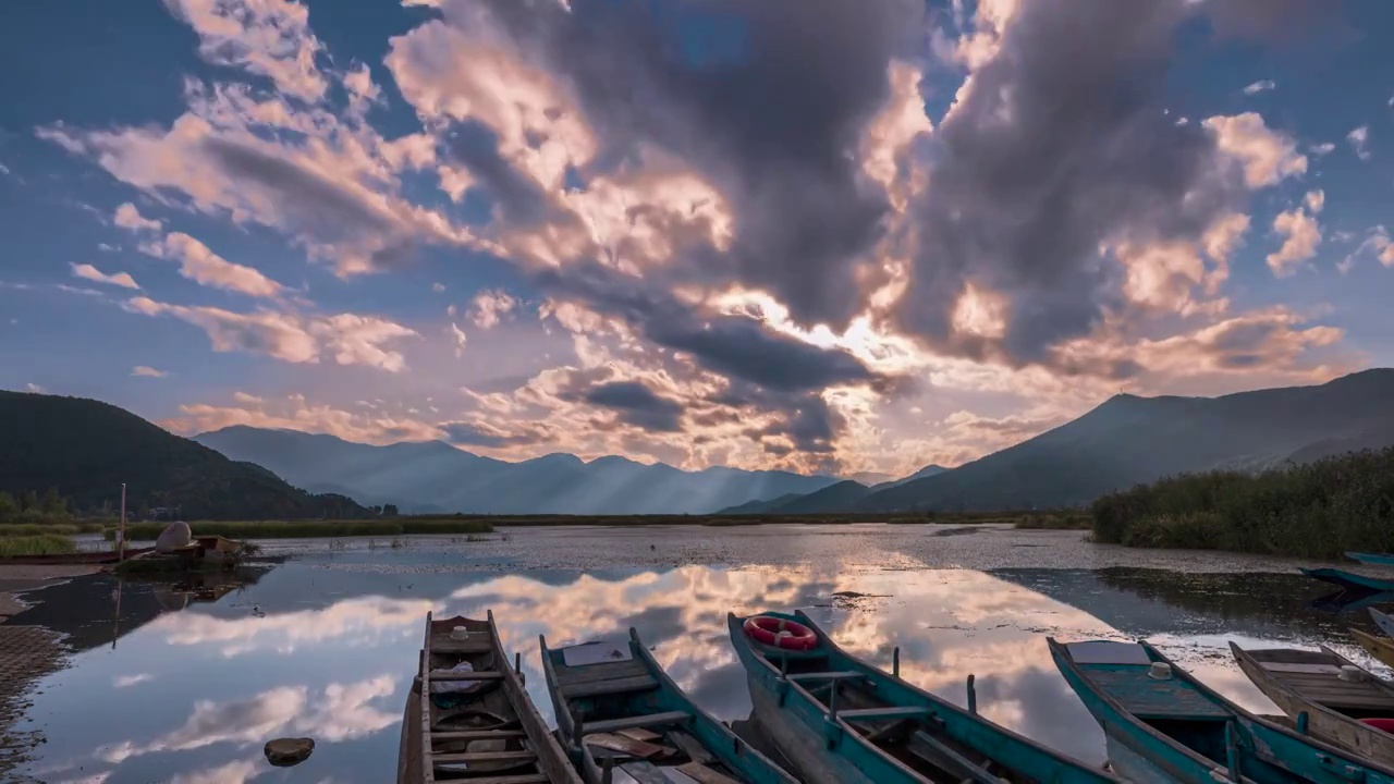 摩梭人的故乡 泸沽湖定位延时视频下载