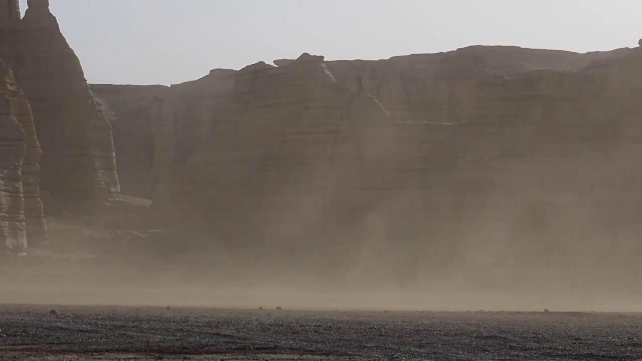新疆大海道的沙尘暴视频下载