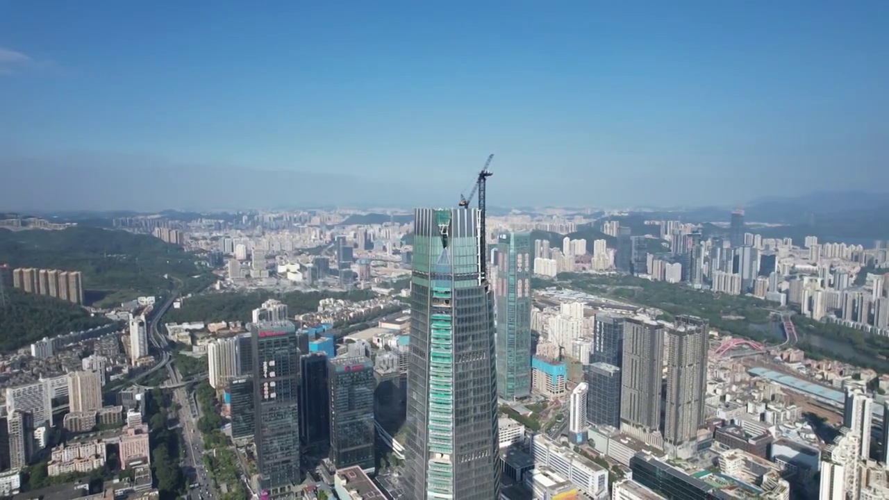 深圳城脉中心视频素材