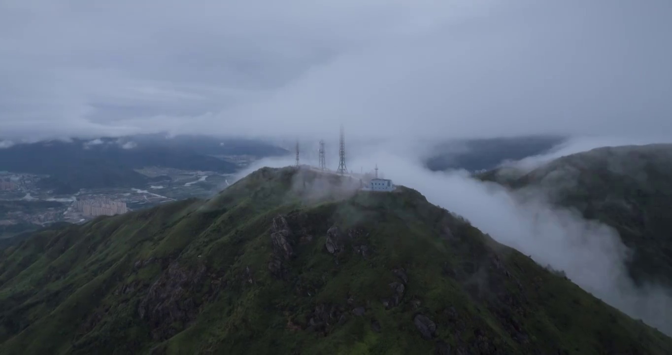 云雾缭绕 吹台山 延时视频下载