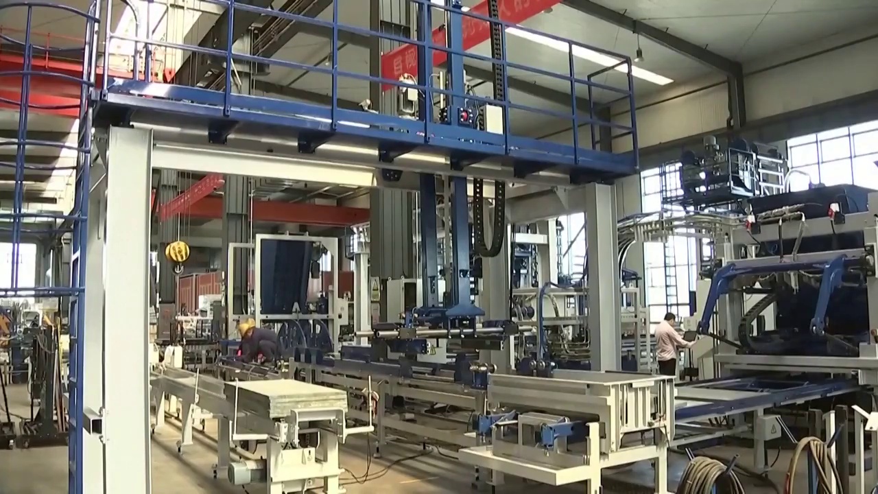 高科技自动化生产线流水线工厂内部生产（选编）视频下载