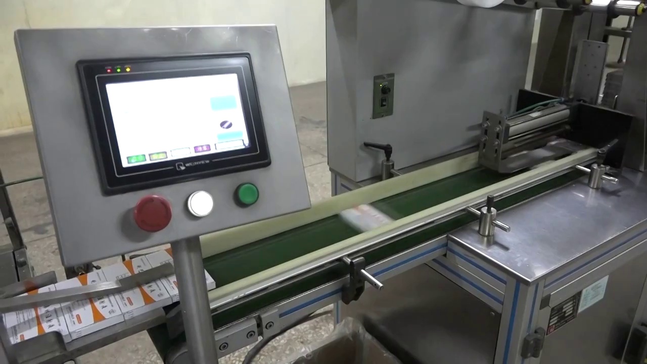 中国退烧药制药厂高科技自动化生产线生产过程（选编）视频下载