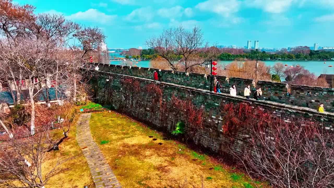南京古城墙视频下载
