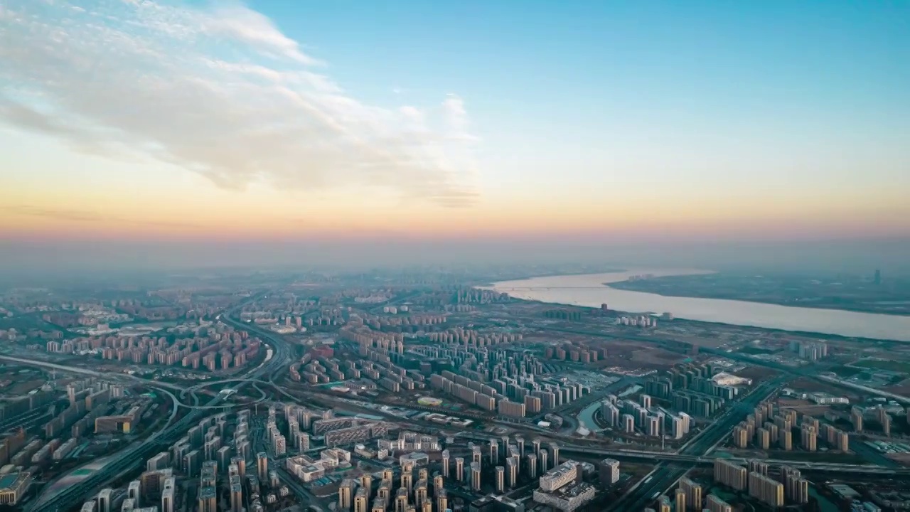 杭州城市风光视频素材