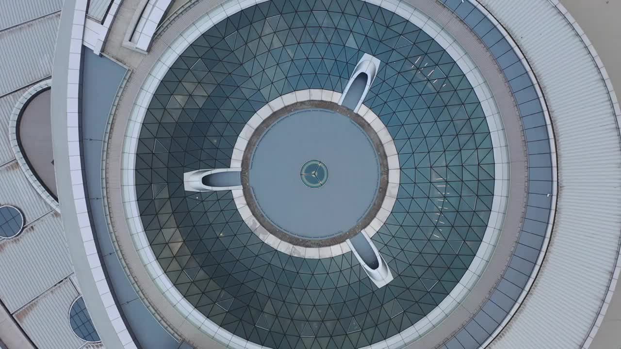 航拍上海天文馆视频下载