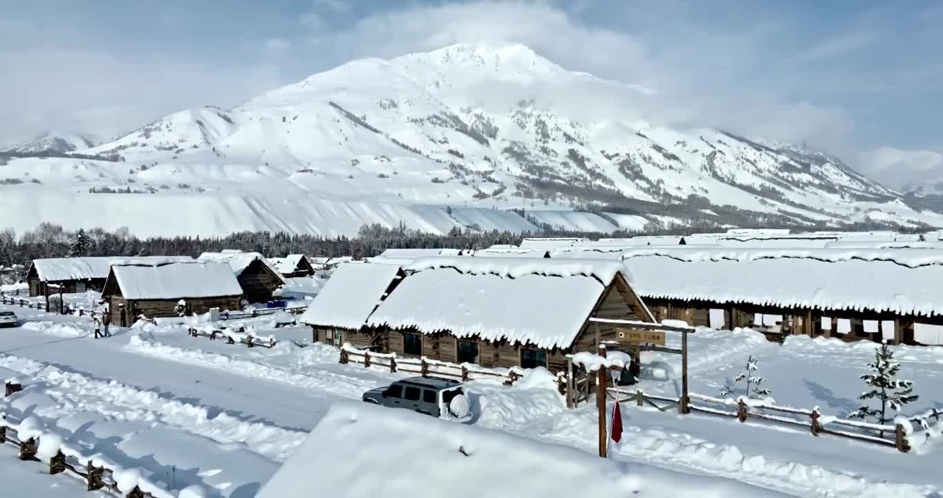 新疆喀纳斯雪景视频下载