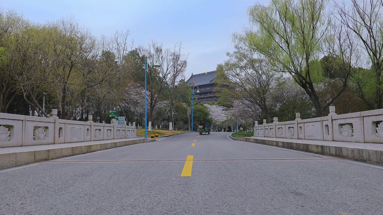 苏州园区重元寺的春天视频下载