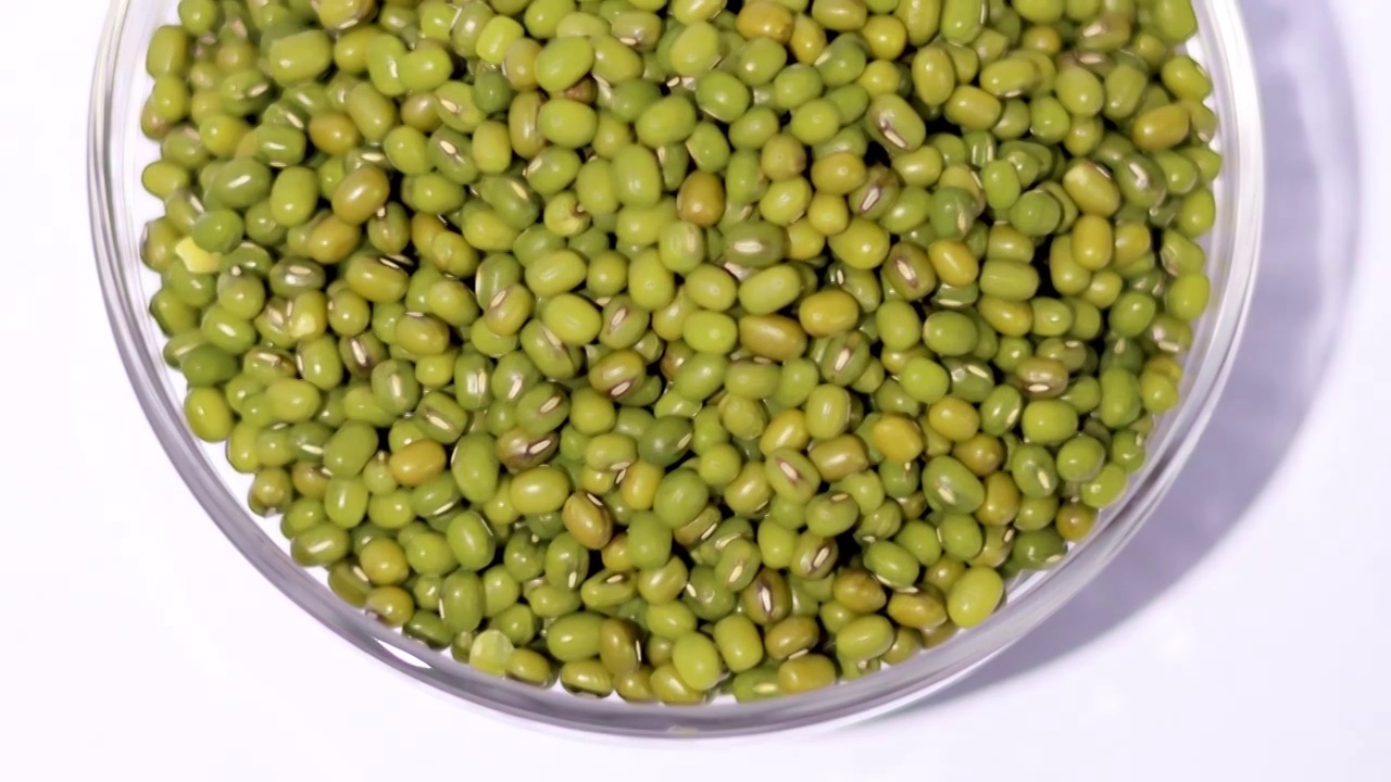 绿色有机健康食品绿豆粗粮视频下载