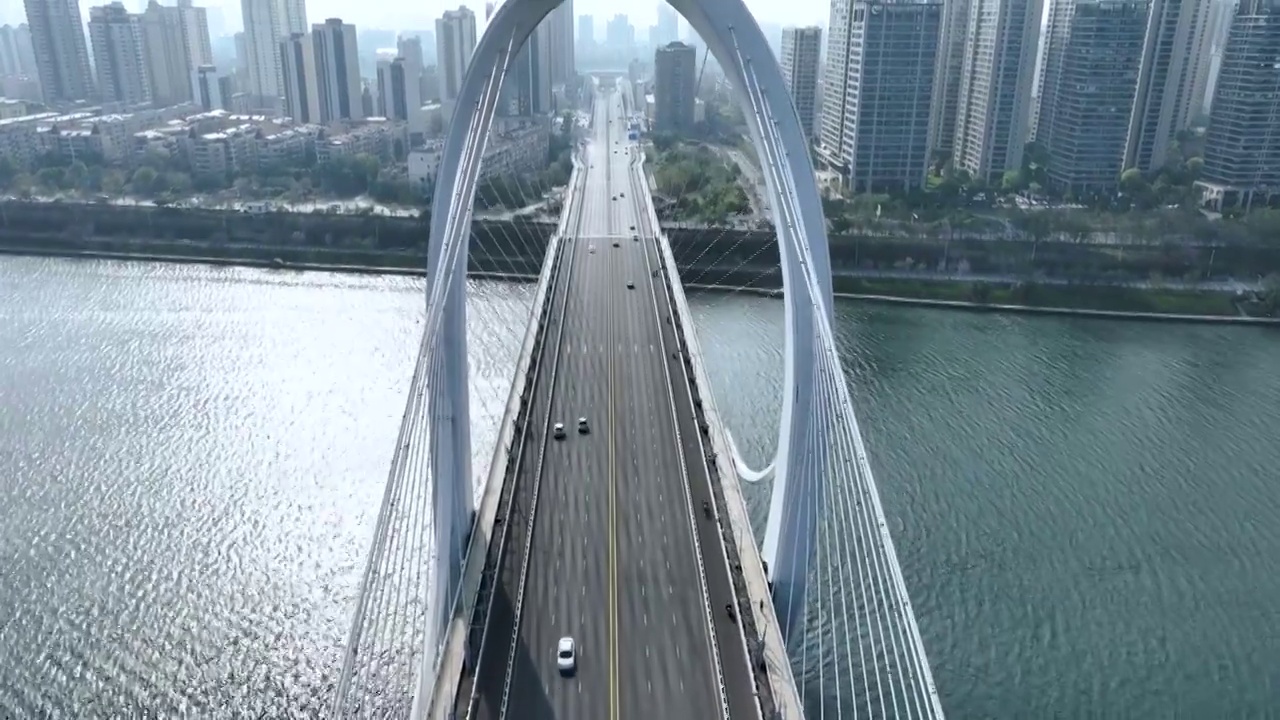 4K航拍柳州白沙大桥（合集）视频下载