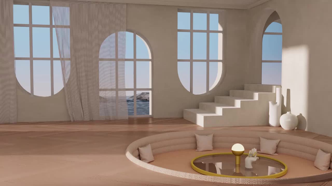iDSTORE-超现实主义室内建筑数字场景视频下载