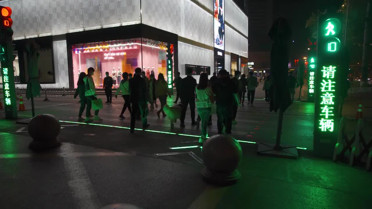 2分钟城市夜景慢动作（合集）视频下载