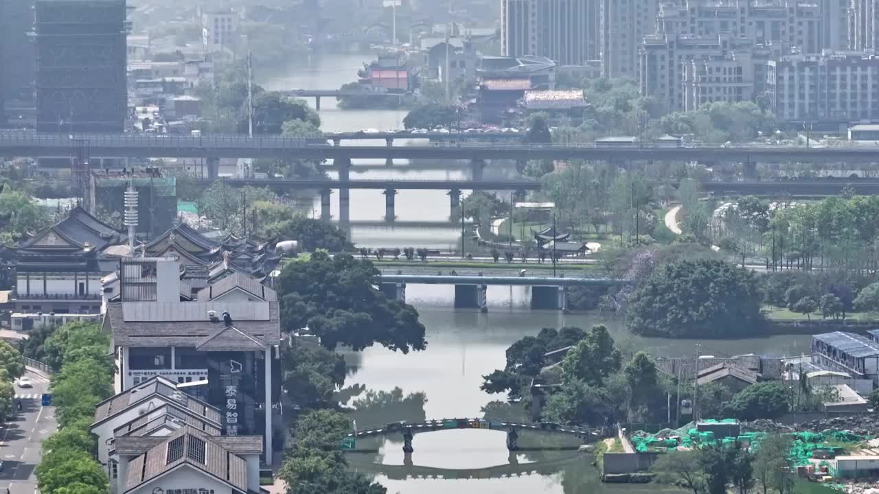 浙江温州鹿城区城市大景宣传片航拍视频下载