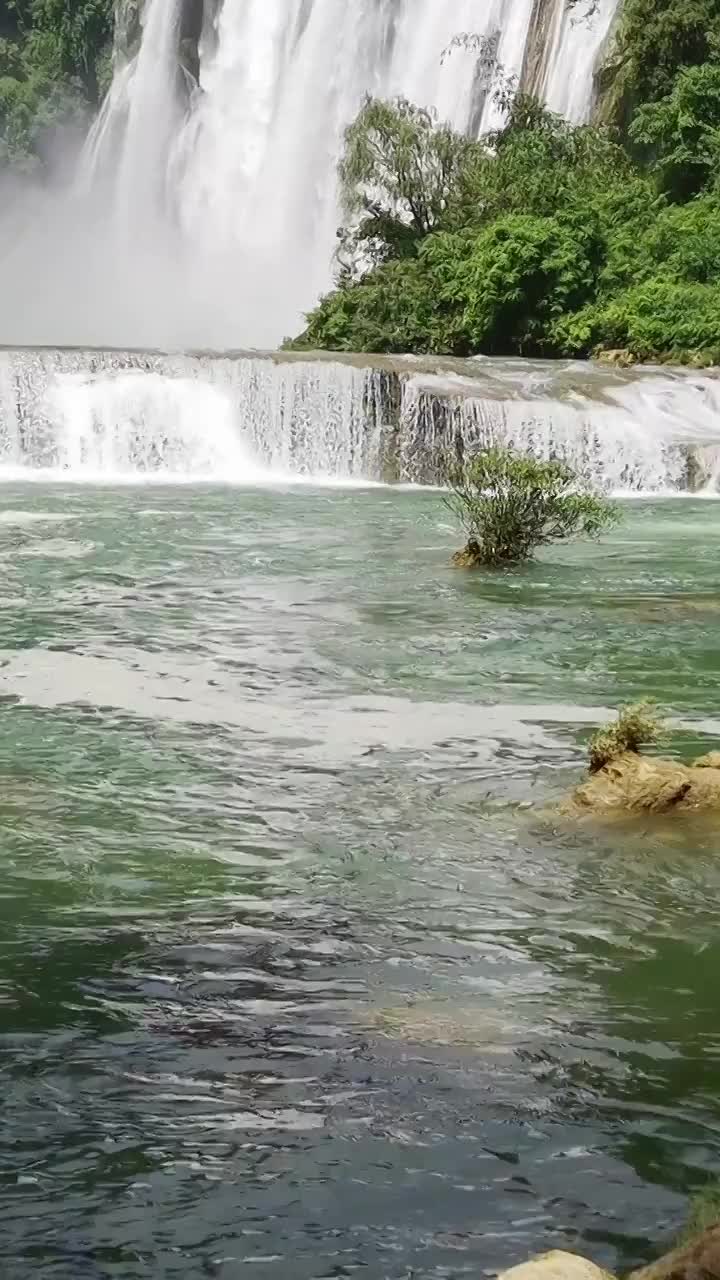 贵州 安顺 黄果树瀑布视频素材