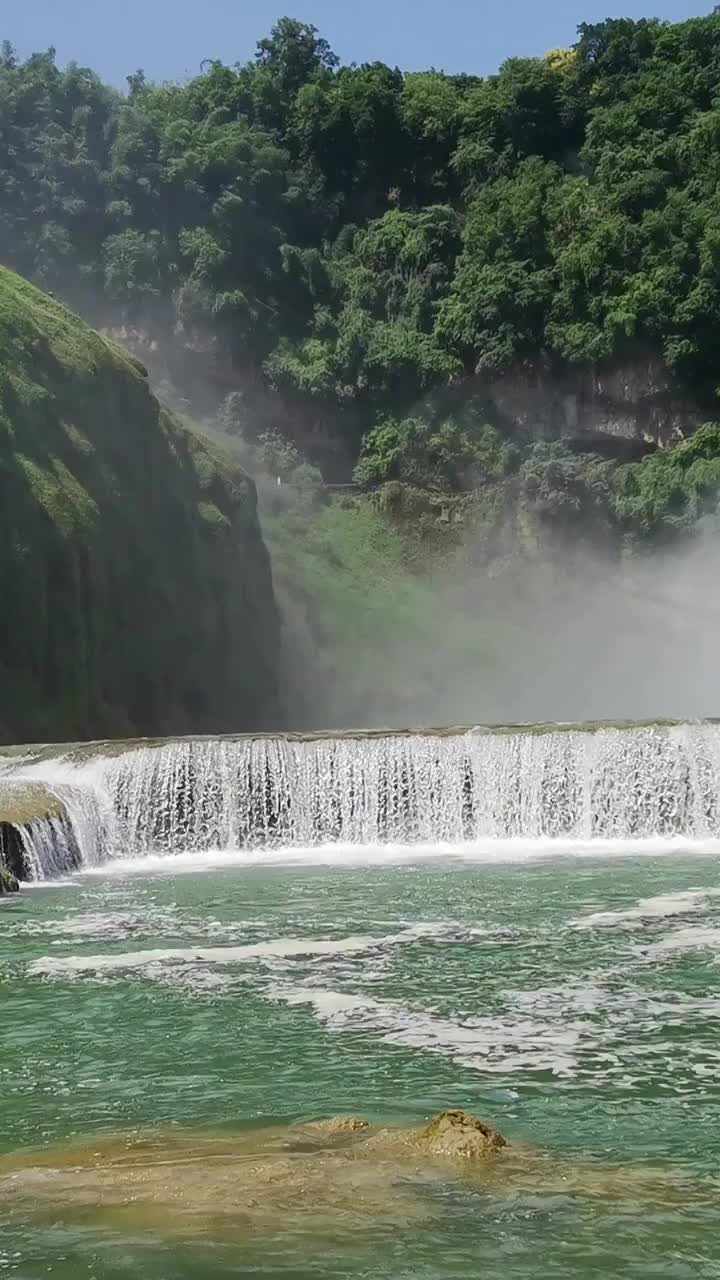 贵州 安顺 黄果树瀑布视频素材