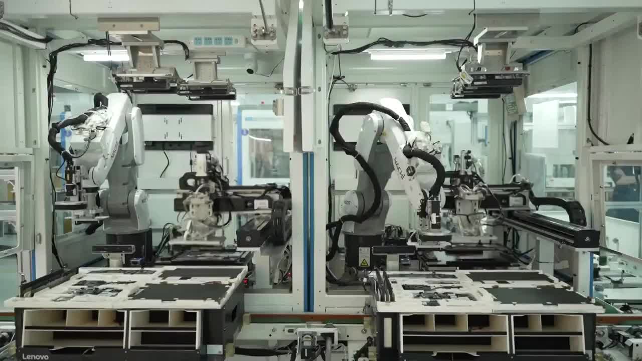 中国高科技自动化生产线流水线内部生产（选编）视频下载