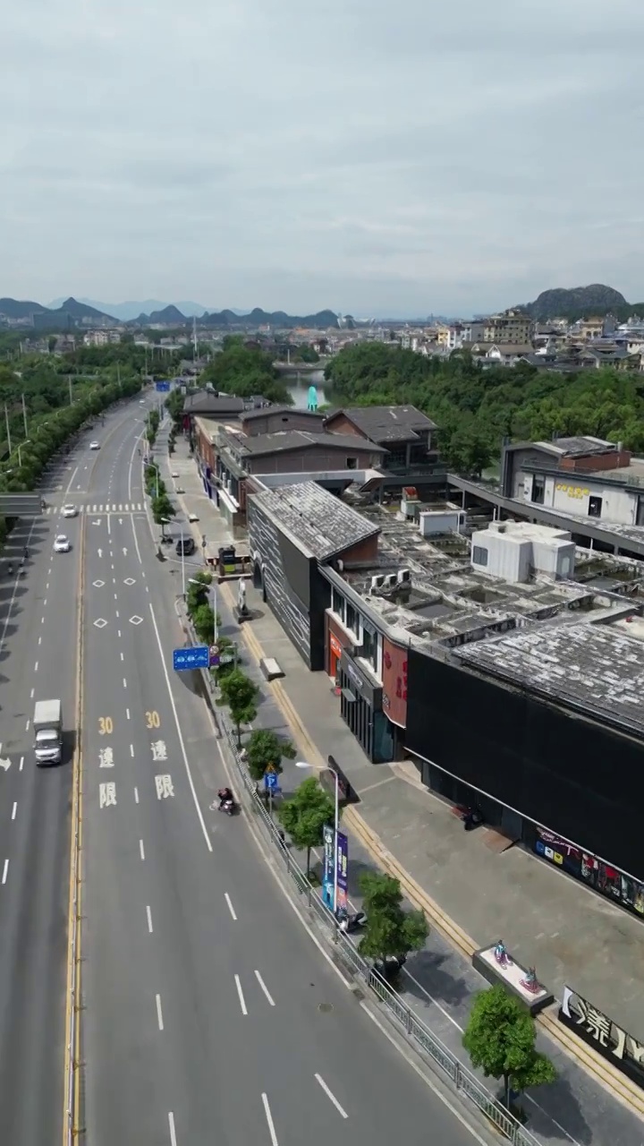 桂林城市商业综合体商业街视频下载