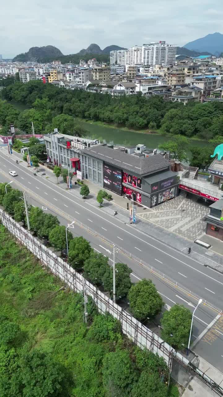 桂林城市商业综合体商业街视频下载