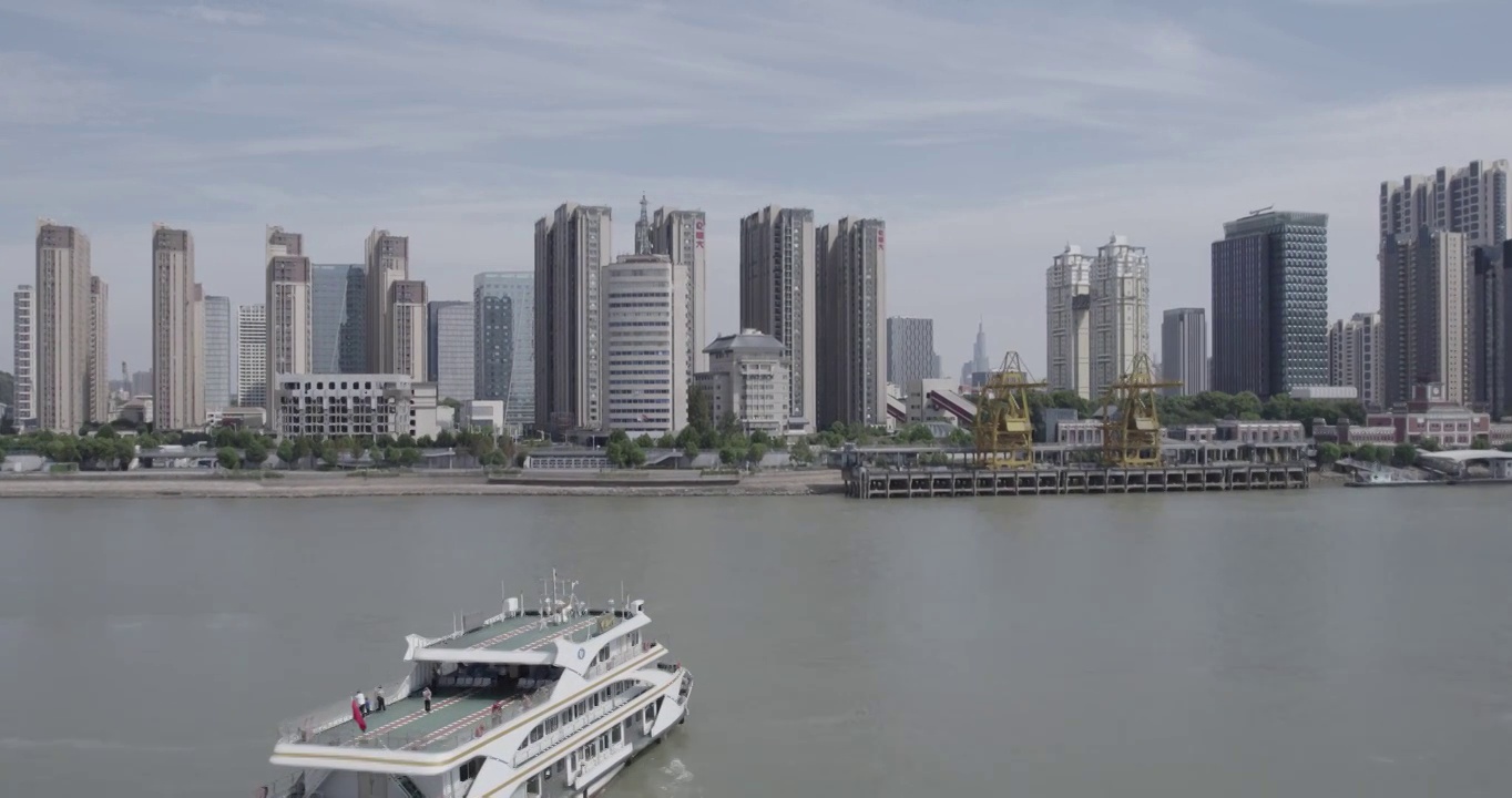 南京中山码头轮渡视频下载