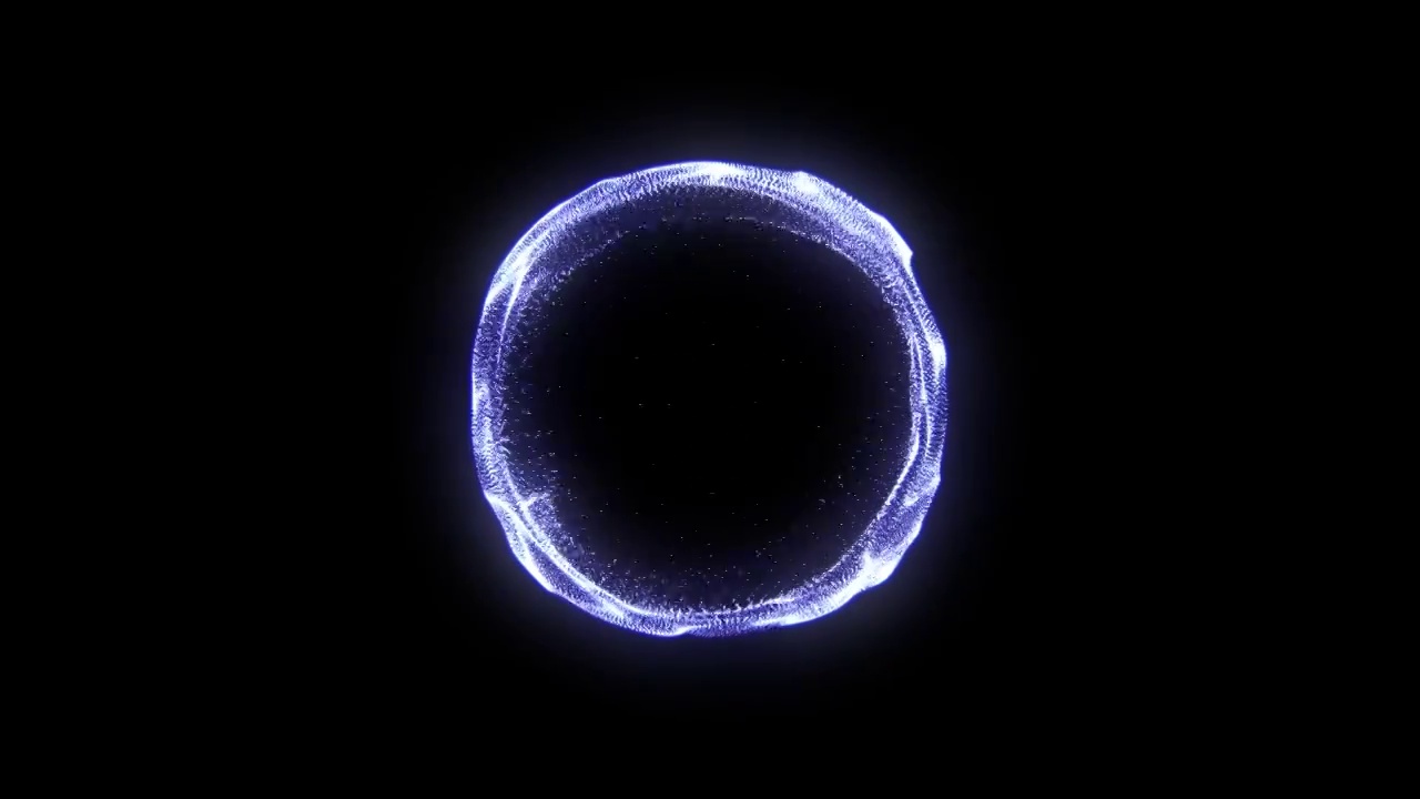 光圈光环能量粒子球酷炫特效视频下载