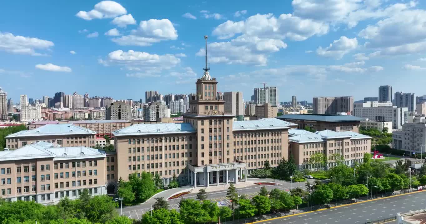 哈尔滨工业大学航拍视频下载