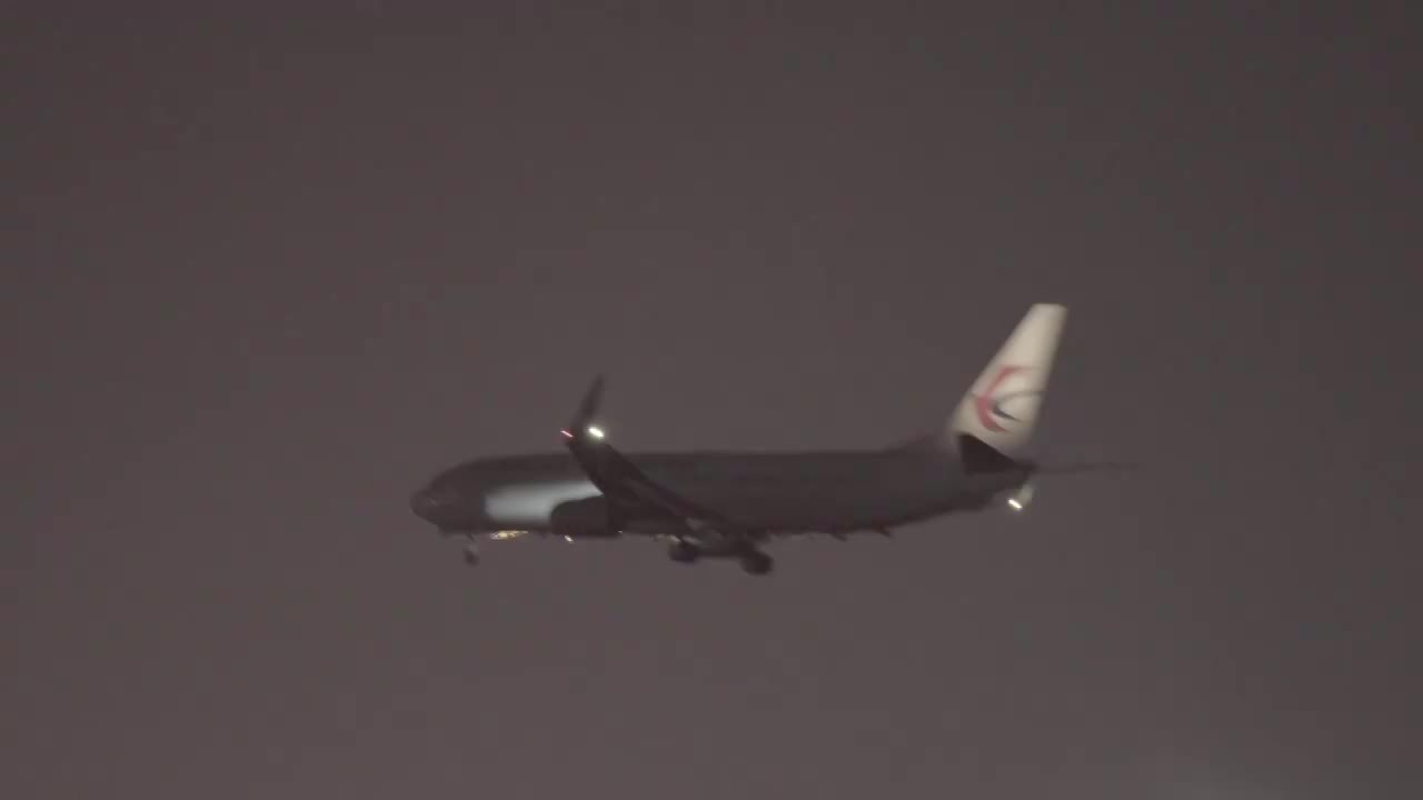 正在降落的民航客机4k视频视频下载
