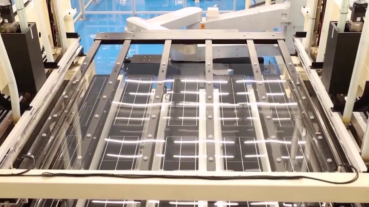 中国高科技自动化生产线流水线内部生产（选编）视频素材