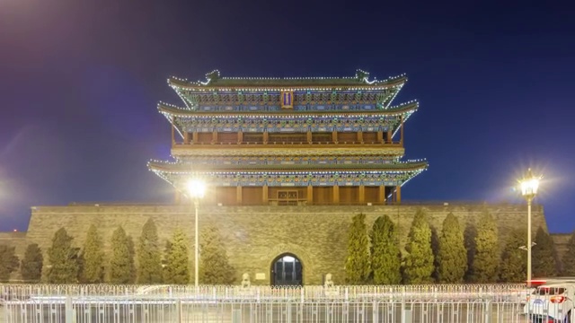 北京市：正阳门视频素材