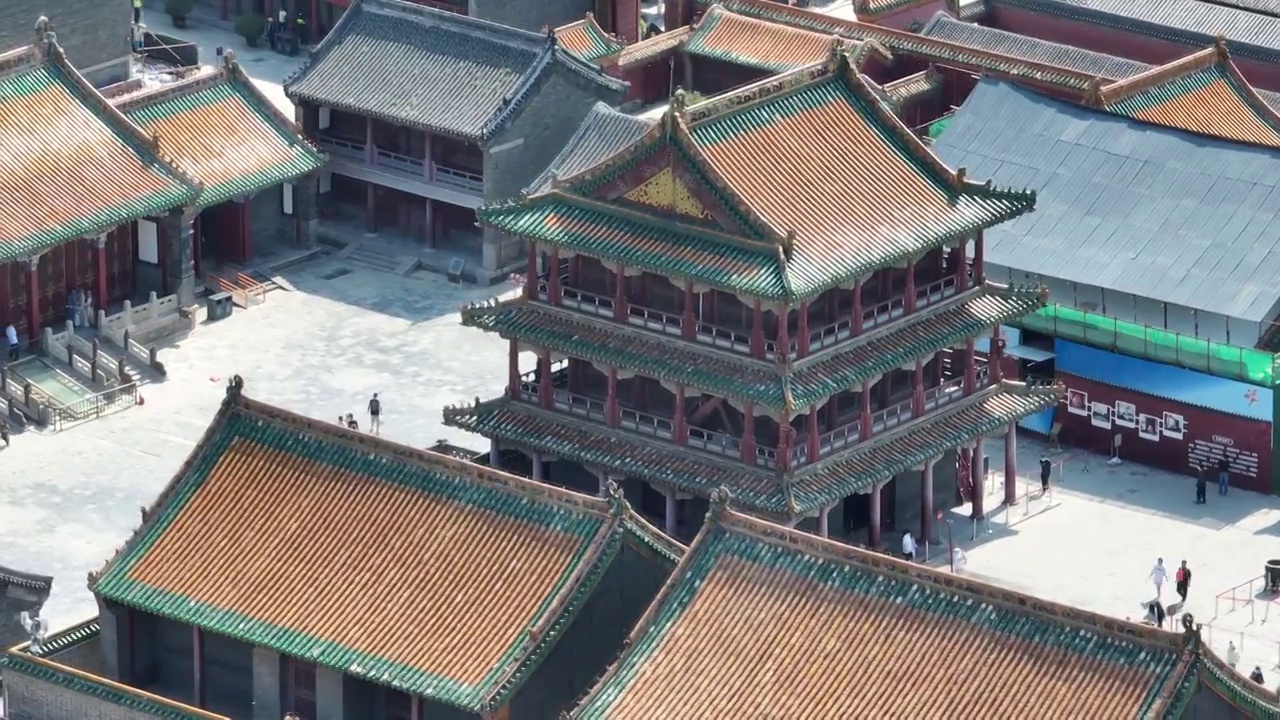 航拍沈阳故宫历史文化古建筑世界文化遗产皇家宫殿视频素材