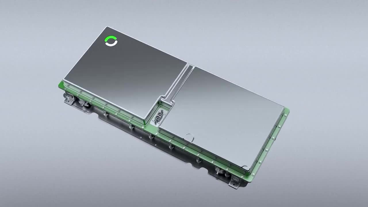 中国的新能源汽车快速换电更换电池概念动画三维图形（选编）视频下载