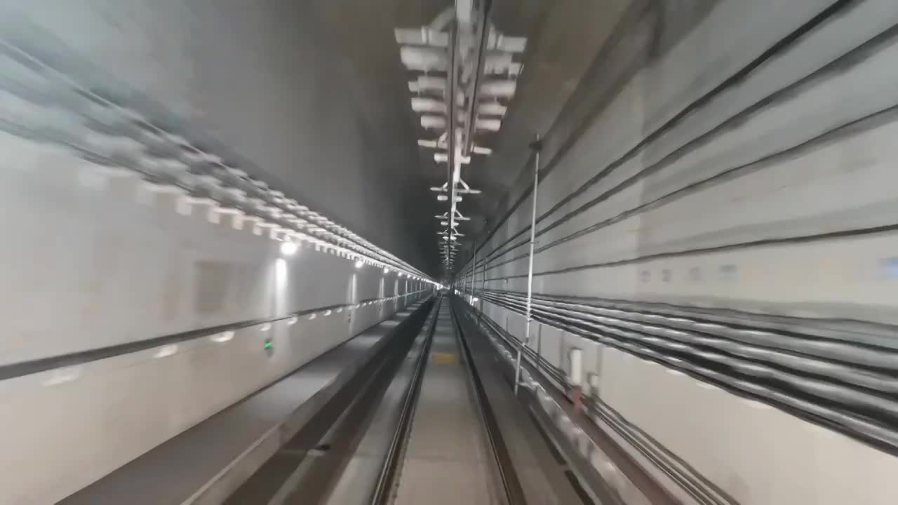 成都地铁9号线，无人驾驶线路，自动驾驶视频下载