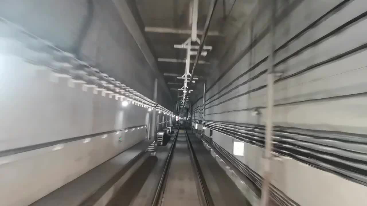 成都地铁9号线，无人驾驶线路，自动驾驶视频下载