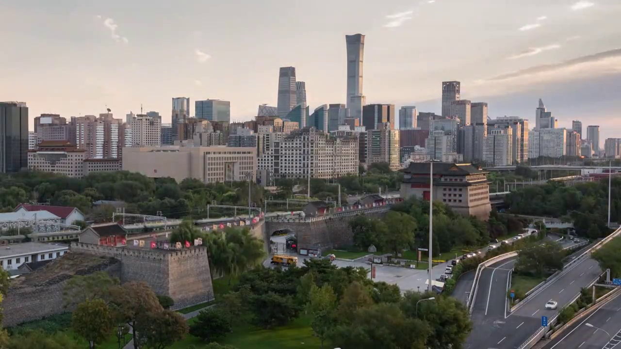 城市风景北京（合集）视频素材