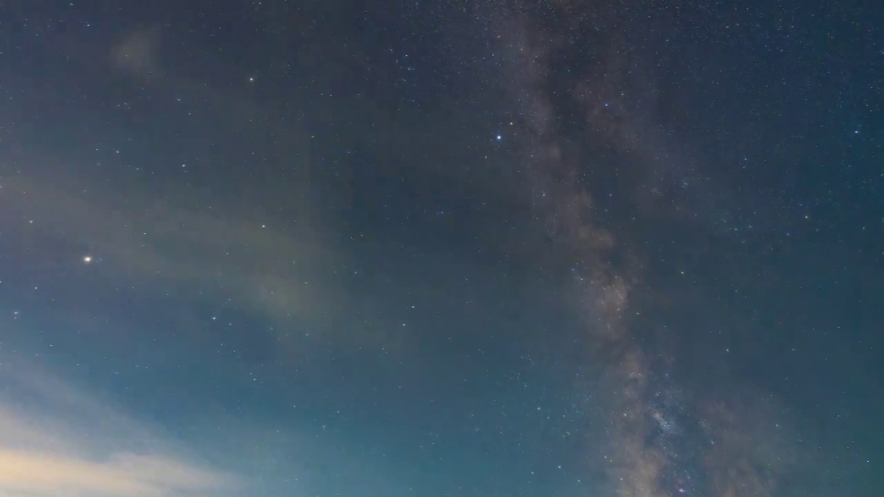 星空银河视频素材