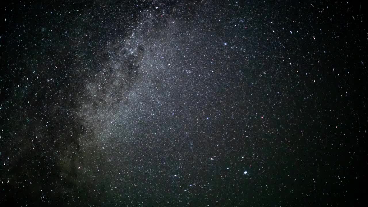 沙漠草原银河星空视频下载
