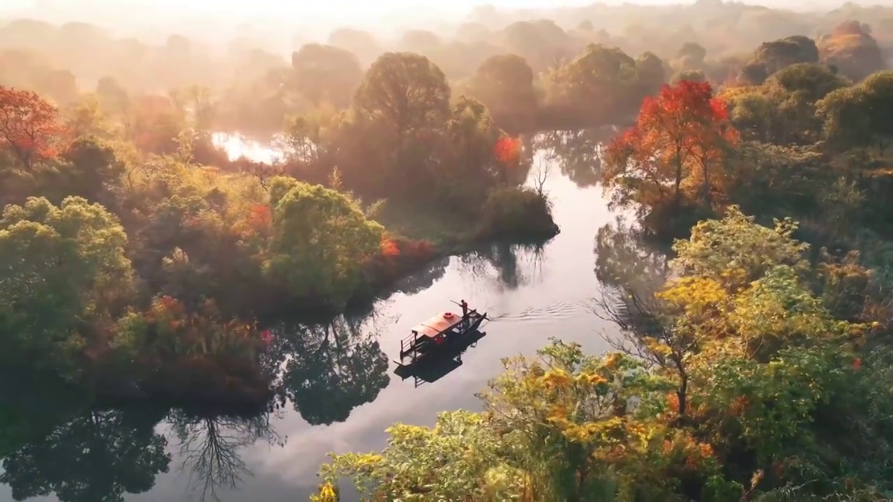 杭州西溪湿地美景视频下载