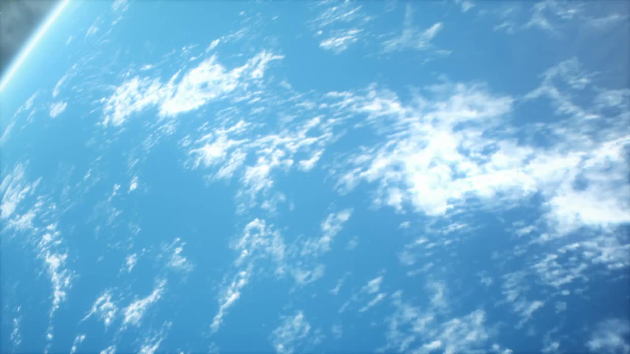 地球卫星宇航员视频素材