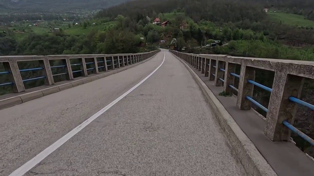 塔拉和古大桥，《桥》电影取景地，塔拉大桥，前南斯拉夫视频下载
