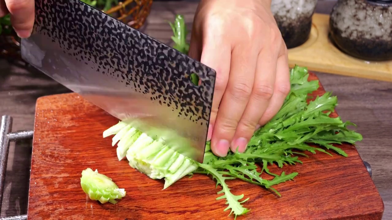 苦苣新鲜绿色蔬菜合集（合集）视频下载