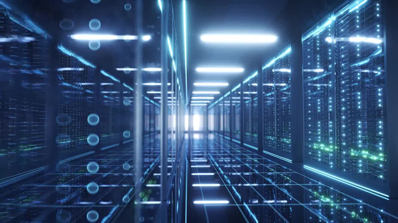 光效科技数据机房数字数据中心AI云计算存储服务器视频下载