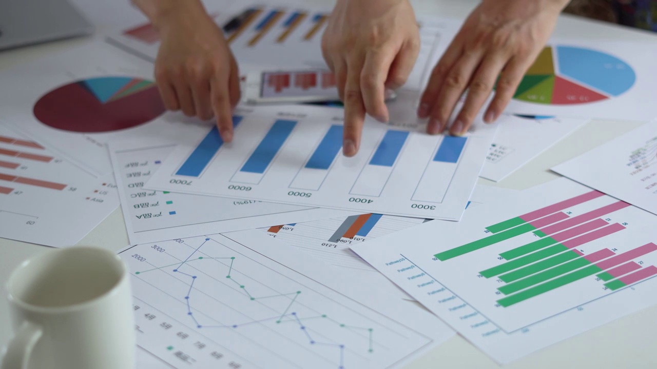上市公司财务报表和金融数据图表分析（合集）视频下载
