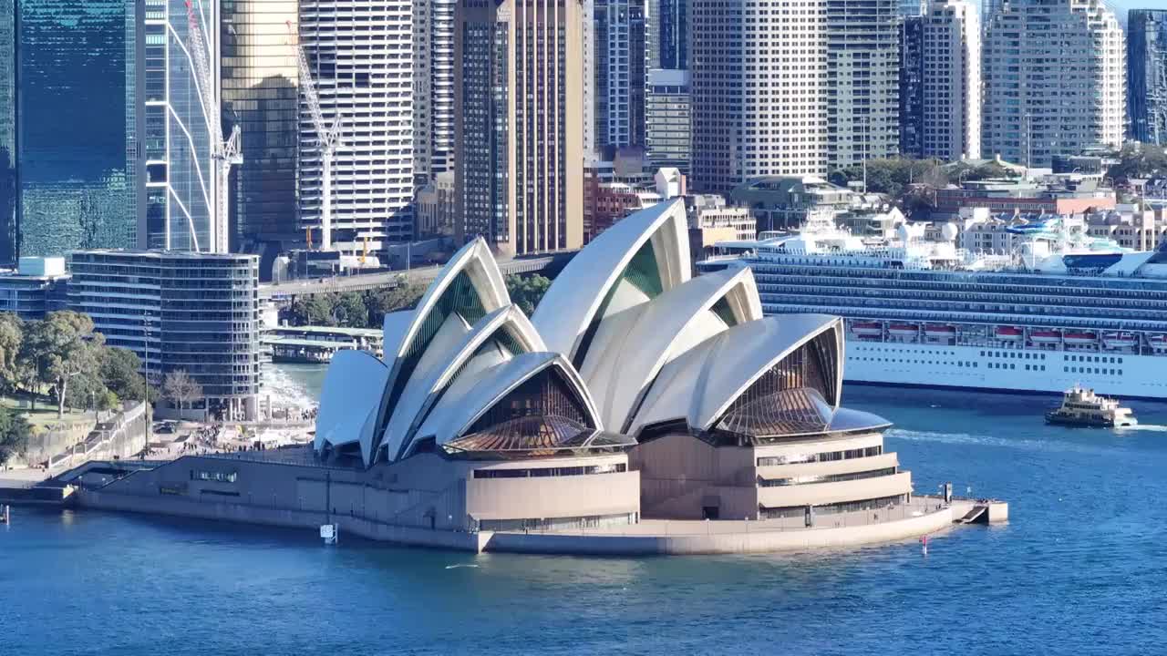 悉尼歌剧院航拍视频下载