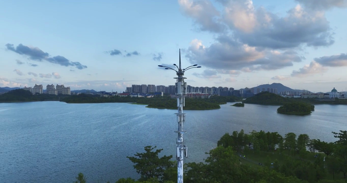东莞松山湖5G信号塔视频下载