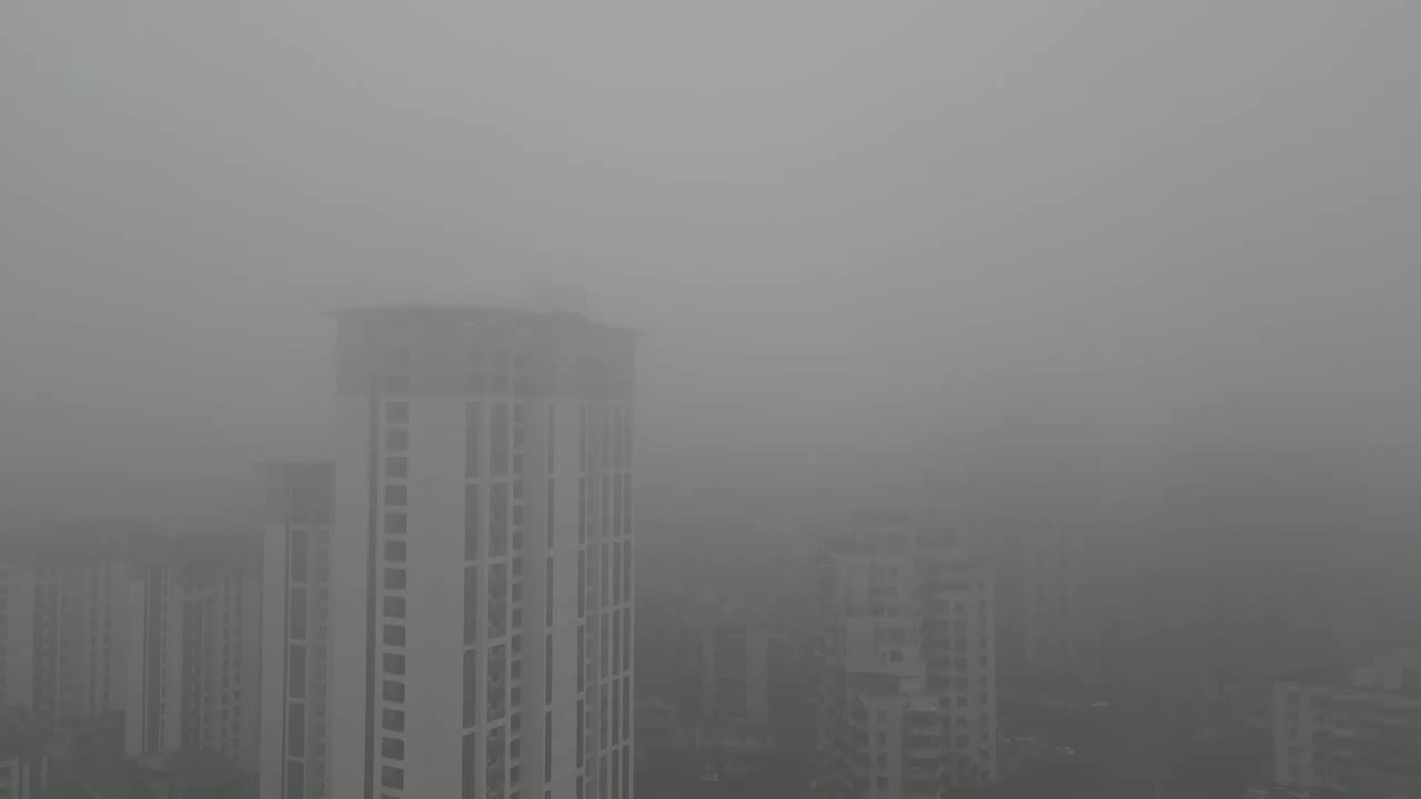 温州鹿城区的云海视频素材
