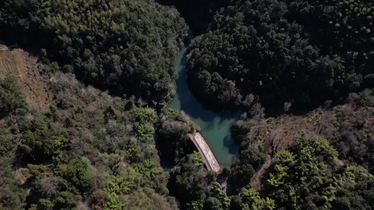 马屿附近的河流风景视频下载