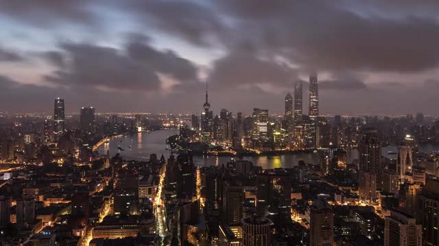 上海城市高清风光视频素材