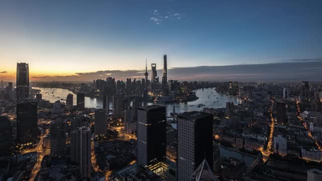 上海城市高清风光视频素材
