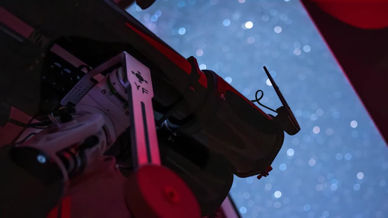 星空延时：天文望远镜观测夜空繁星视频下载