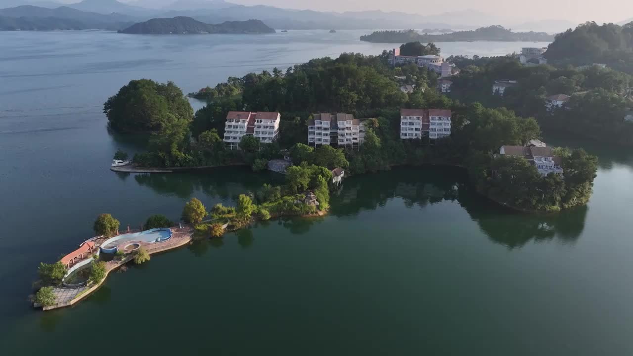 千岛湖桃园岛度假酒店别墅视频下载