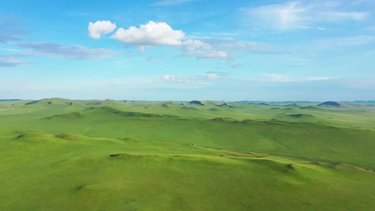 呼伦贝尔草原牧场视频素材